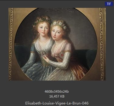 伊丽莎白·路易丝·维热·勒布伦 Elisabeth Louise Vigee LeBrun