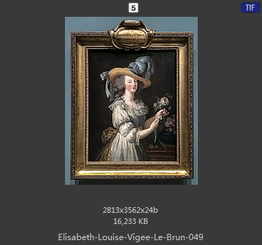 伊丽莎白·路易丝·维热·勒布伦 Elisabeth Louise Vigee LeBrun