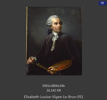 伊丽莎白·路易丝·维热·勒布伦 Elisabeth Louise Vigee LeBrun