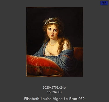 伊丽莎白·路易丝·维热·勒布伦 Elisabeth Louise Vigee LeBrun