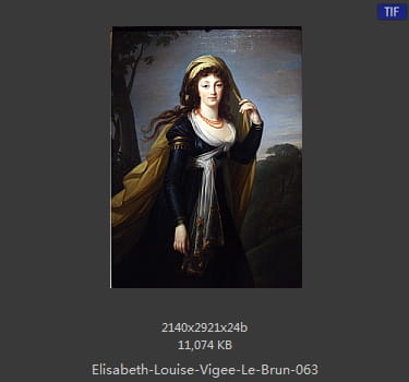 伊丽莎白·路易丝·维热·勒布伦 Elisabeth Louise Vigee LeBrun