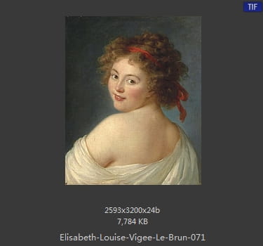 伊丽莎白·路易丝·维热·勒布伦 Elisabeth Louise Vigee LeBrun