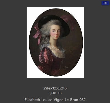 伊丽莎白·路易丝·维热·勒布伦 Elisabeth Louise Vigee LeBrun
