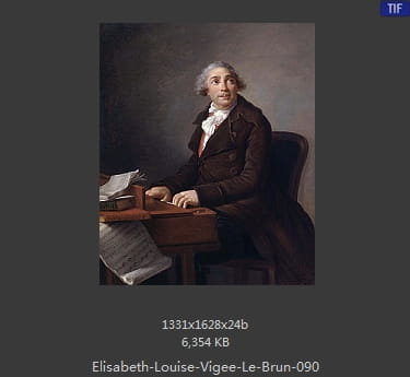 伊丽莎白·路易丝·维热·勒布伦 Elisabeth Louise Vigee LeBrun