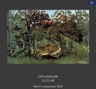 【法国】亨利·朱利安·费利克斯·卢梭（Henri Julien Felix Rousseau)