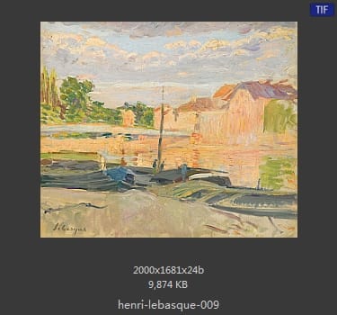 【法国】亨利·莱巴斯克（Henri Lebasque）