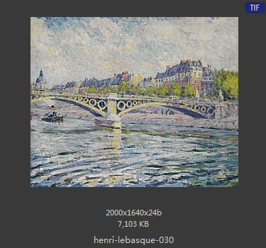 【法国】亨利·莱巴斯克（Henri Lebasque）
