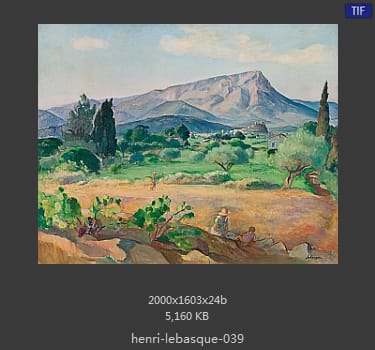 【法国】亨利·莱巴斯克（Henri Lebasque）
