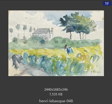 【法国】亨利·莱巴斯克（Henri Lebasque）