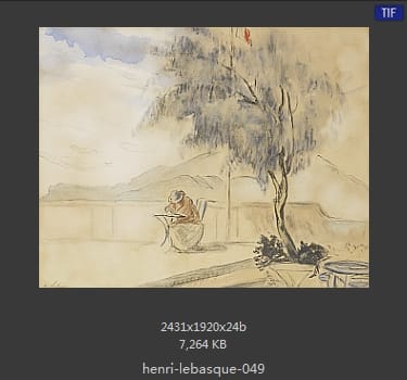 【法国】亨利·莱巴斯克（Henri Lebasque）