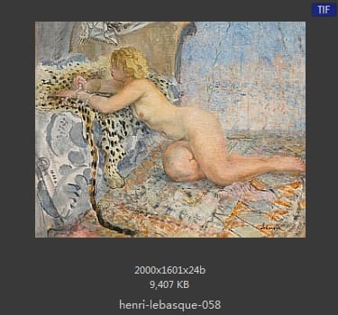 【法国】亨利·莱巴斯克（Henri Lebasque）