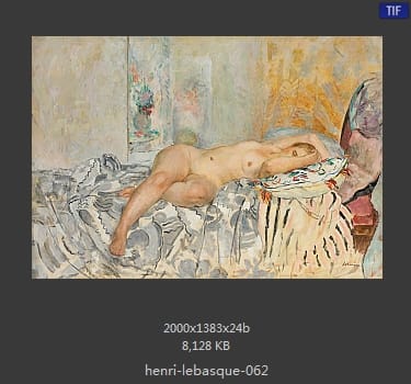 【法国】亨利·莱巴斯克（Henri Lebasque）
