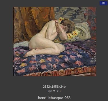 【法国】亨利·莱巴斯克（Henri Lebasque）