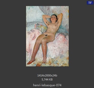【法国】亨利·莱巴斯克（Henri Lebasque）