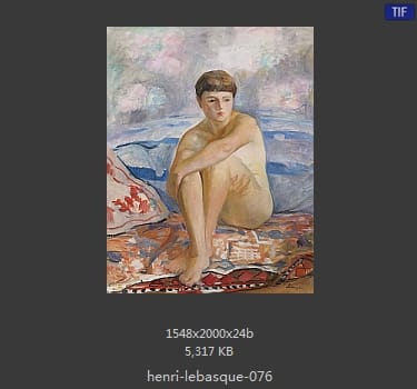 【法国】亨利·莱巴斯克（Henri Lebasque）