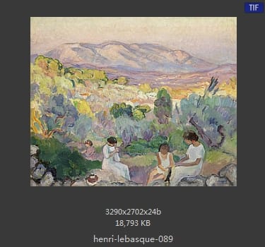 【法国】亨利·莱巴斯克（Henri Lebasque）