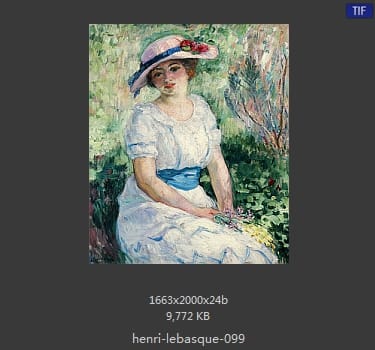 【法国】亨利·莱巴斯克（Henri Lebasque）
