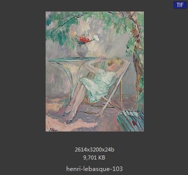 【法国】亨利·莱巴斯克（Henri Lebasque）