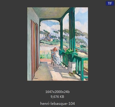 【法国】亨利·莱巴斯克（Henri Lebasque）