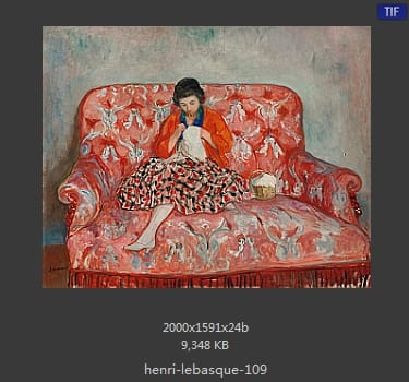 【法国】亨利·莱巴斯克（Henri Lebasque）