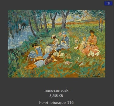 【法国】亨利·莱巴斯克（Henri Lebasque）