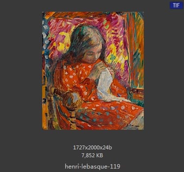 【法国】亨利·莱巴斯克（Henri Lebasque）