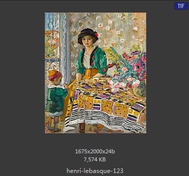 【法国】亨利·莱巴斯克（Henri Lebasque）