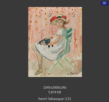 【法国】亨利·莱巴斯克（Henri Lebasque）