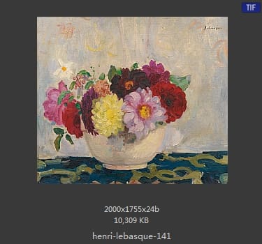 【法国】亨利·莱巴斯克（Henri Lebasque）