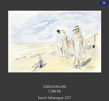 【法国】亨利·莱巴斯克（Henri Lebasque）