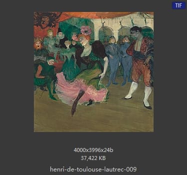亨利·德·图卢兹·劳特雷克(Henri de Toulouse Lautrec)