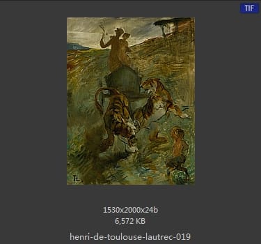 亨利·德·图卢兹·劳特雷克(Henri de Toulouse Lautrec)