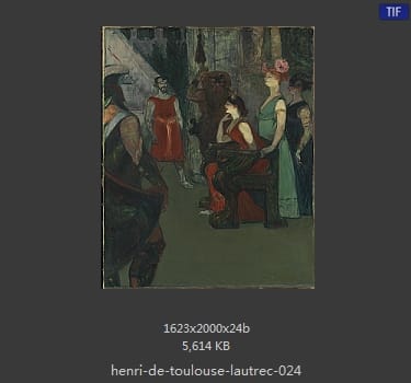 亨利·德·图卢兹·劳特雷克(Henri de Toulouse Lautrec)