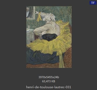 亨利·德·图卢兹·劳特雷克(Henri de Toulouse Lautrec)