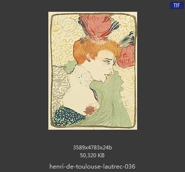 亨利·德·图卢兹·劳特雷克(Henri de Toulouse Lautrec)
