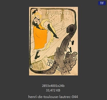 亨利·德·图卢兹·劳特雷克(Henri de Toulouse Lautrec)