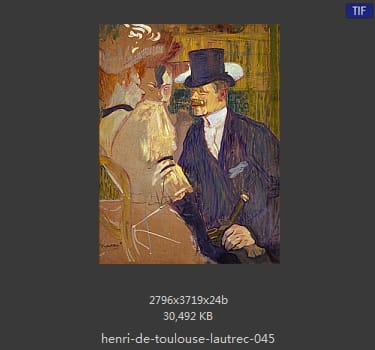 亨利·德·图卢兹·劳特雷克(Henri de Toulouse Lautrec)