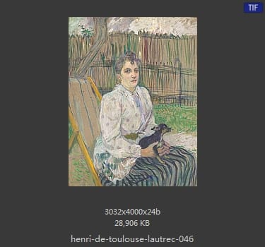 亨利·德·图卢兹·劳特雷克(Henri de Toulouse Lautrec)