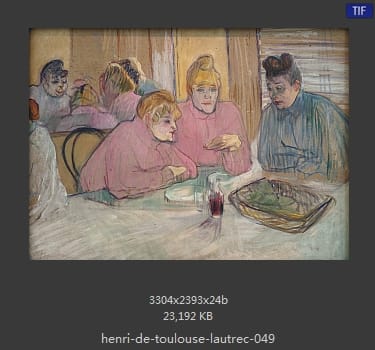 亨利·德·图卢兹·劳特雷克(Henri de Toulouse Lautrec)