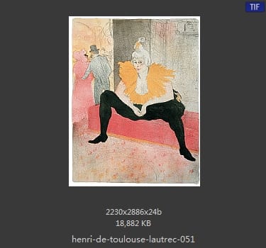 亨利·德·图卢兹·劳特雷克(Henri de Toulouse Lautrec)