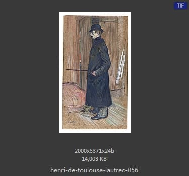 亨利·德·图卢兹·劳特雷克(Henri de Toulouse Lautrec)