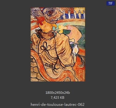 亨利·德·图卢兹·劳特雷克(Henri de Toulouse Lautrec)