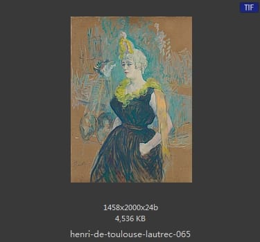 亨利·德·图卢兹·劳特雷克(Henri de Toulouse Lautrec)
