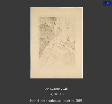 亨利·德·图卢兹·劳特雷克(Henri de Toulouse Lautrec)