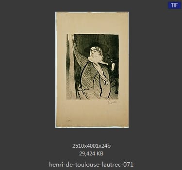 亨利·德·图卢兹·劳特雷克(Henri de Toulouse Lautrec)