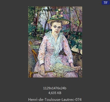 亨利·德·图卢兹·劳特雷克(Henri de Toulouse Lautrec)