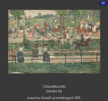 【美国】莫里斯·巴西·普伦德加斯特（Maurice Brazil Prendergast）