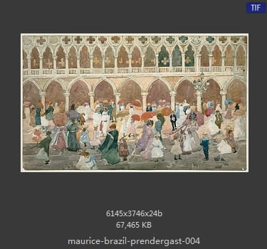 【美国】莫里斯·巴西·普伦德加斯特（Maurice Brazil Prendergast）