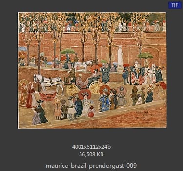 【美国】莫里斯·巴西·普伦德加斯特（Maurice Brazil Prendergast）