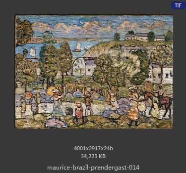 【美国】莫里斯·巴西·普伦德加斯特（Maurice Brazil Prendergast）